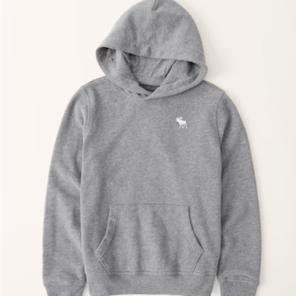 Abercrombie gray sweatshirt hoodie